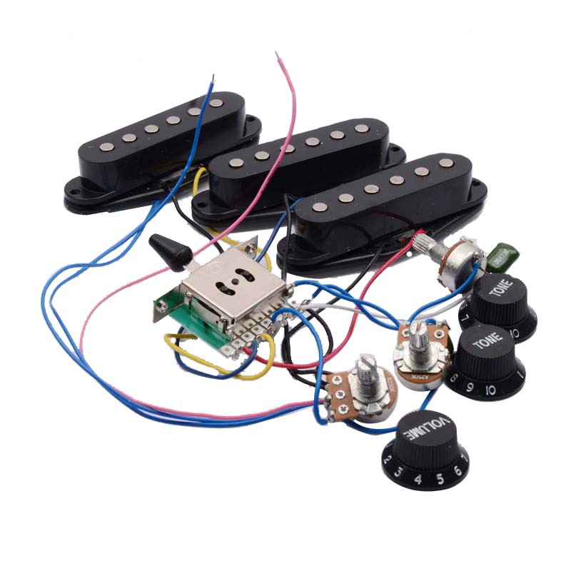 Diy Electric Guitar Electronics - Electric Guitar Pickup Wiring Harness Prewired