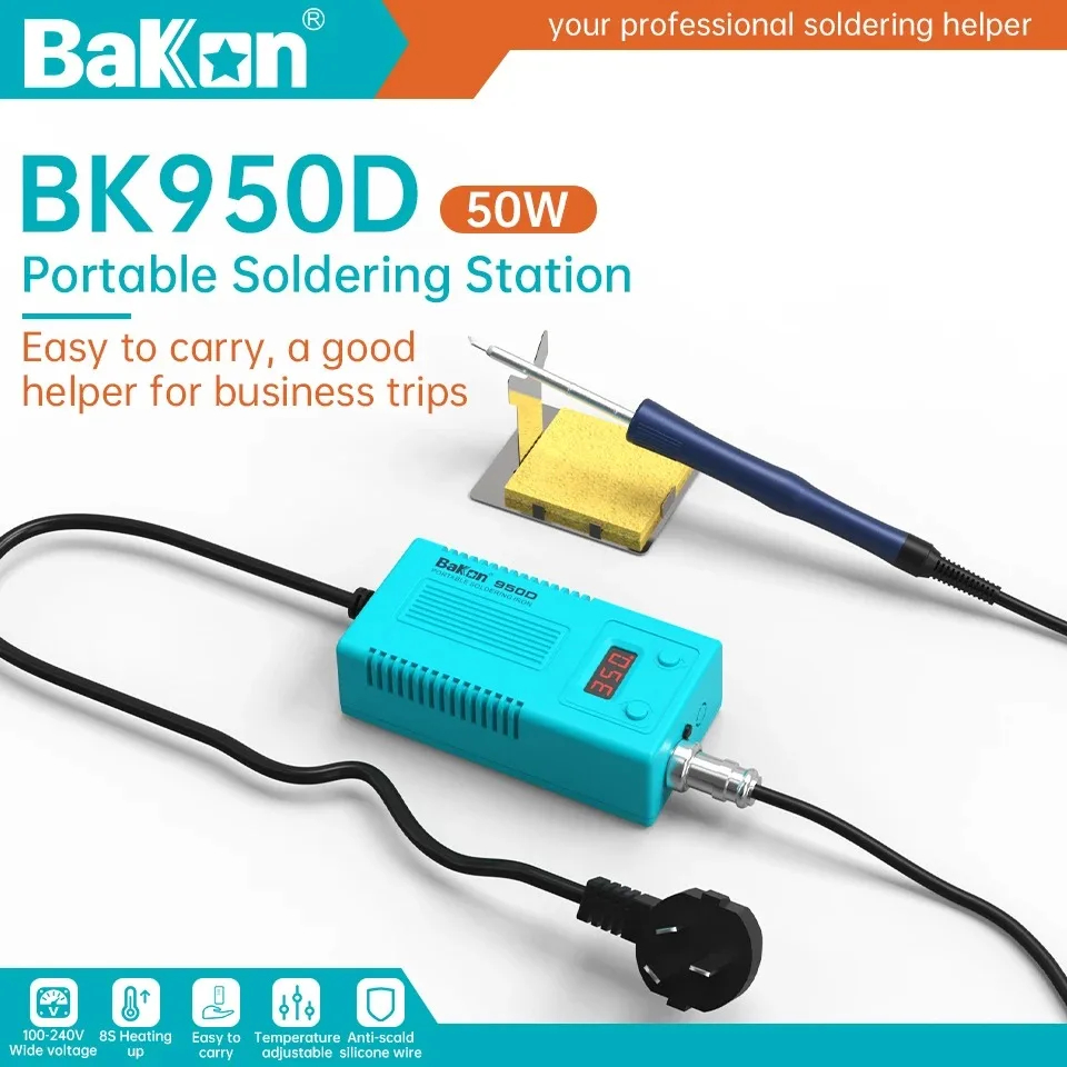 Diy Electronics Tools - Bakon BK950D Soldering Station Estación T12