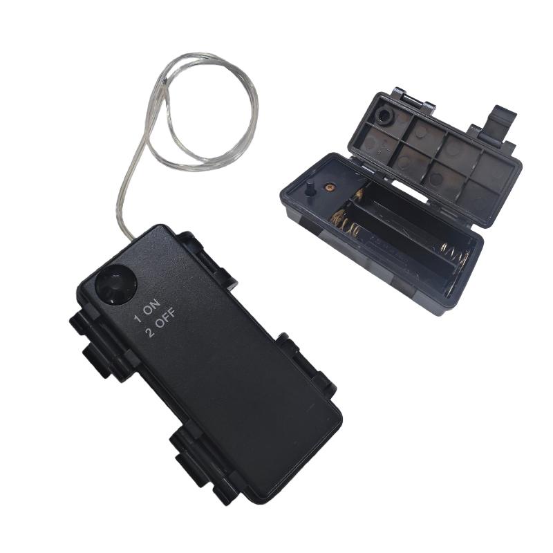 Diy Electronics Holder - 1Pcs 2 Sections AA Battery Holder