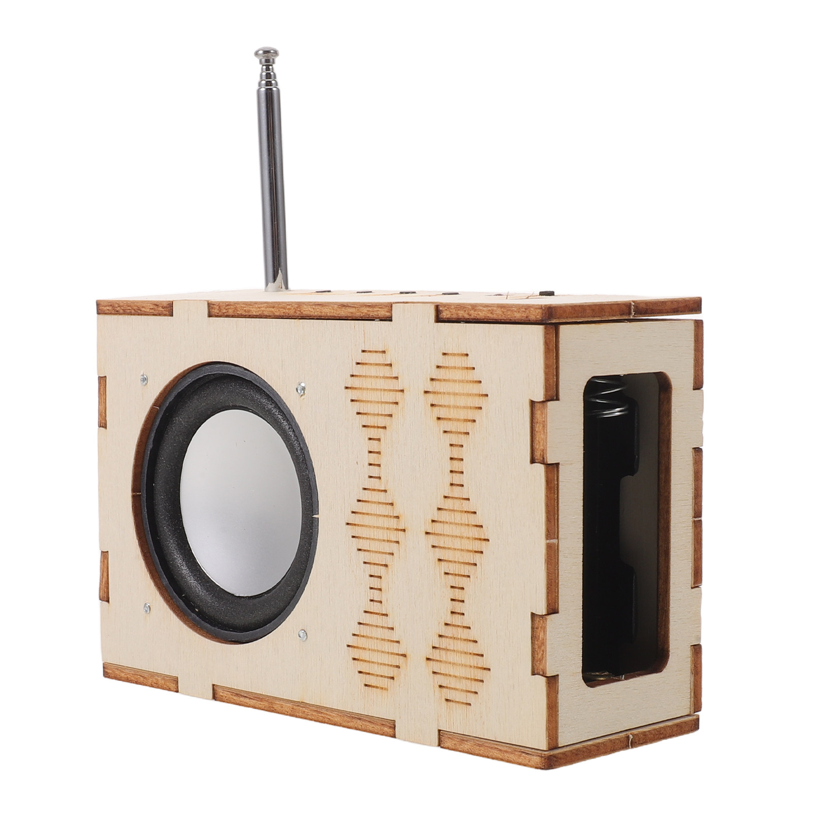 Diy Electronics Projects For Kids - Wooden Stem Radio Kit DIY 3D