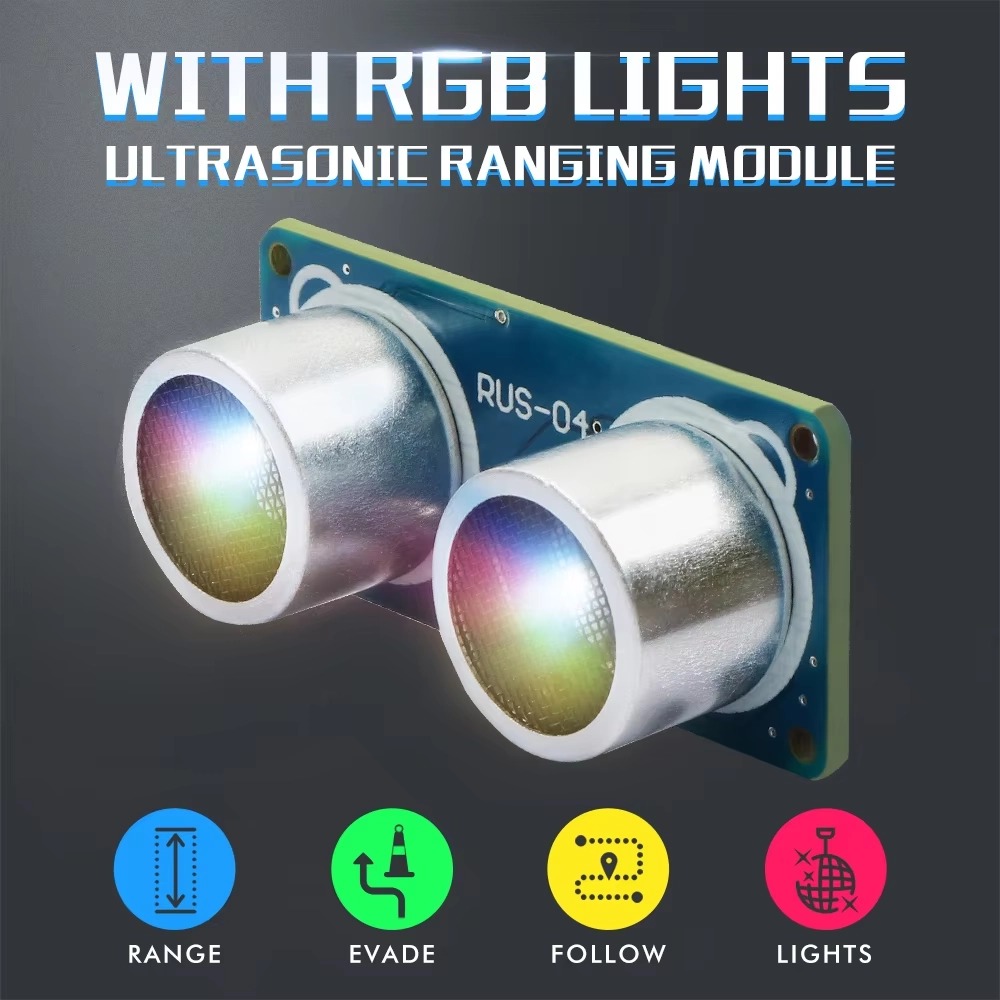 Ultrasonic Sensor Hc - HC-SR04/RUS-04 Ultrasonic Module Distance Measuring Sensor