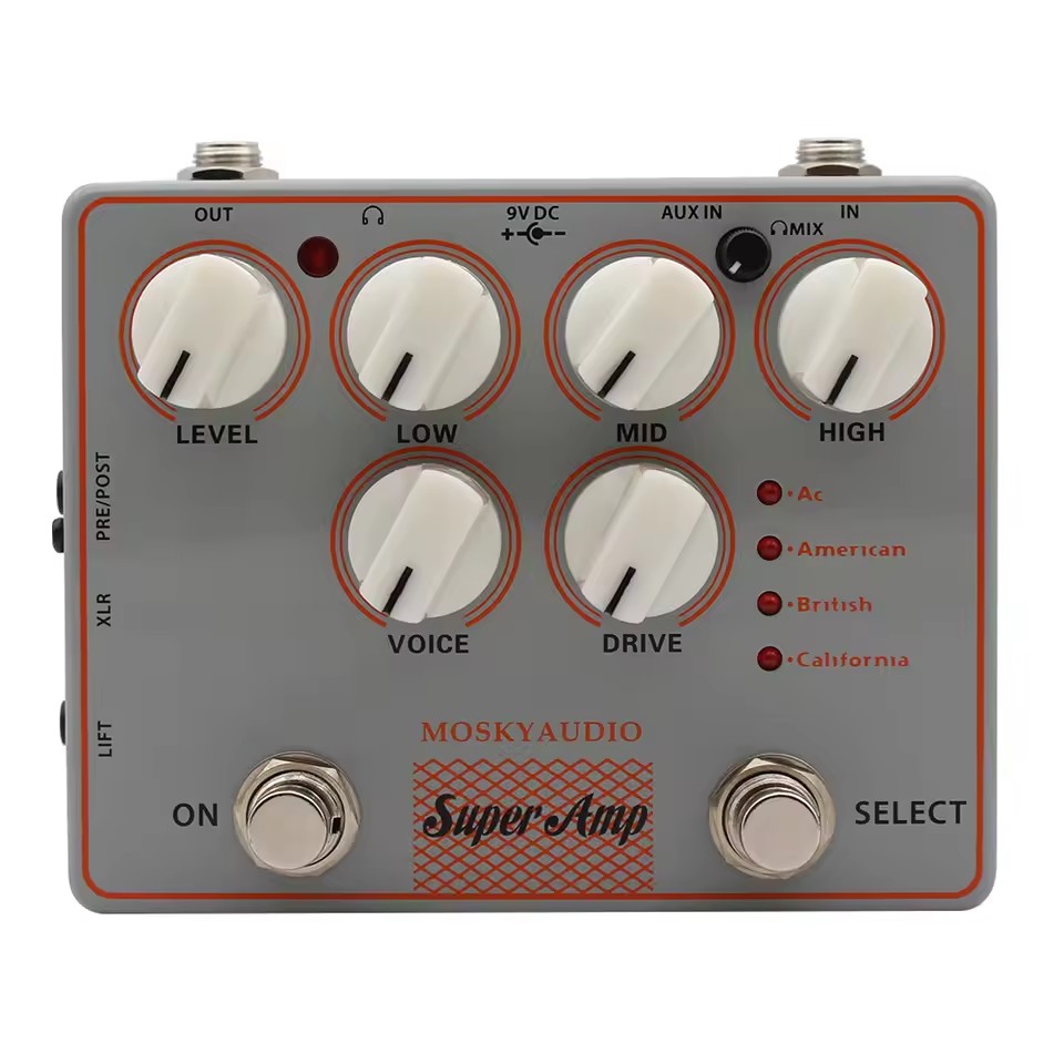 Diy Guitar Electronics - Mosky 4 AMP IN ONE Amplifier