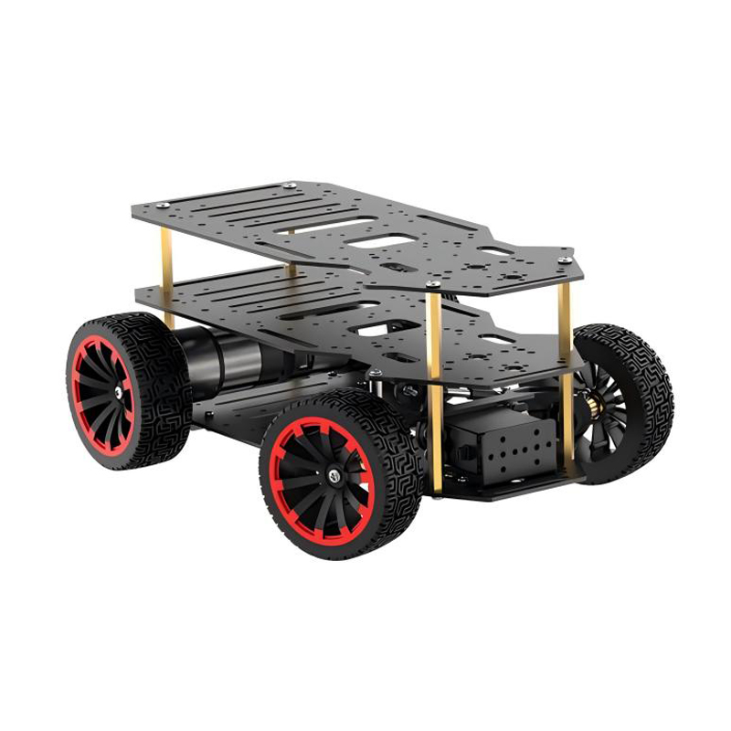Diy Robot Electronics Kit - 5KG Load 4WD Robot Car Metal