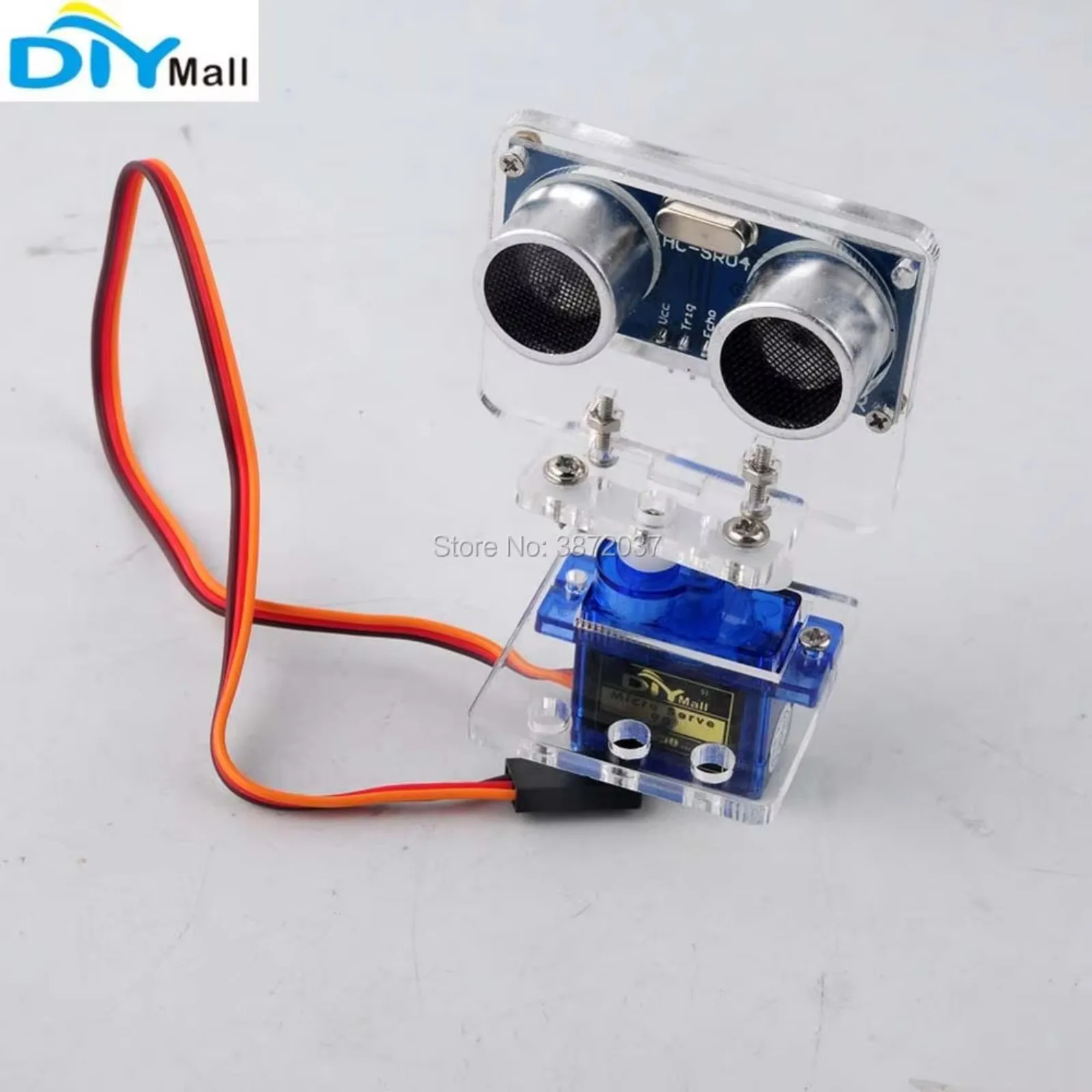 Ultrasonic Sensor Hc - DIYmall HC-SR04 Ultrasonic Sensor & 9G