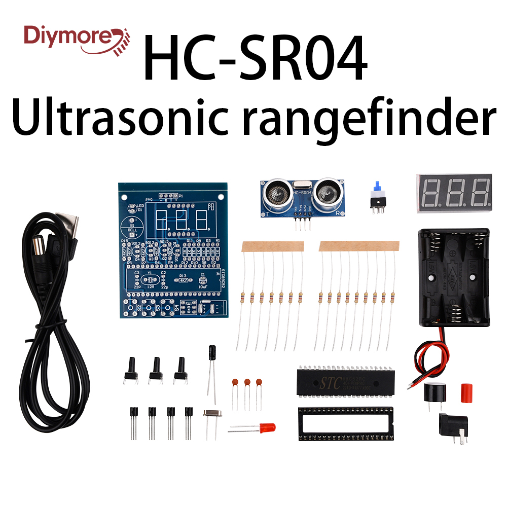 Ultrasonic Sensor Hc - DIY Ultrasonic Ranging Alarm Kit HC-SR04