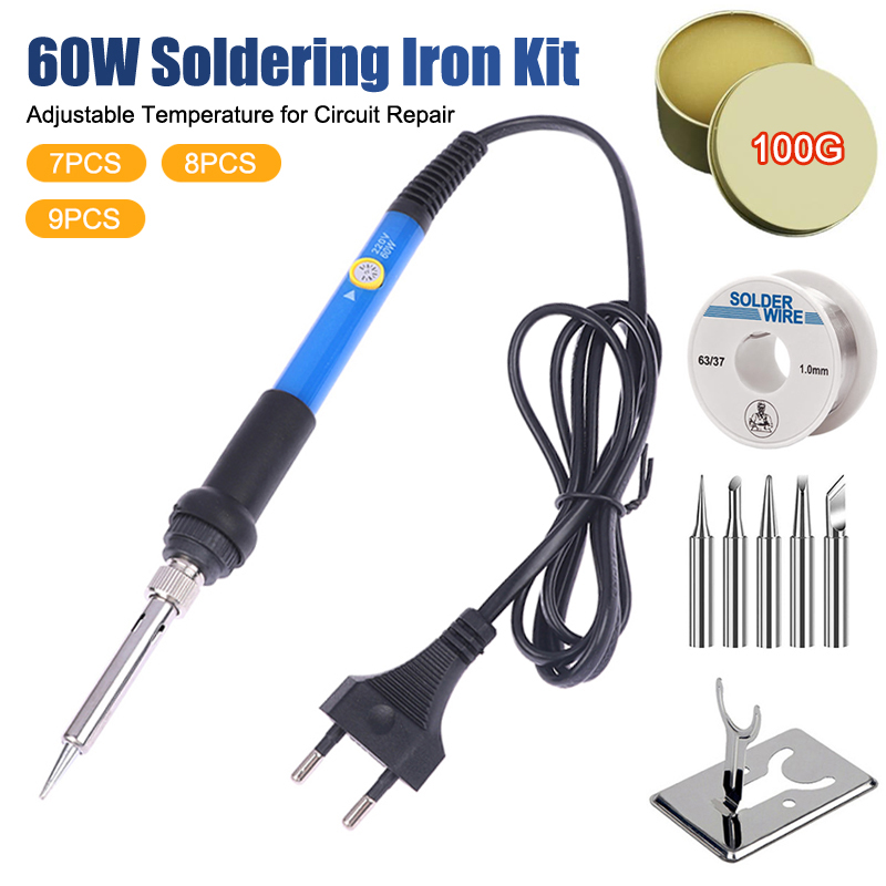 Adjustable Temp 220V 60W Elect - огляд і ціна Diy Electronics Tools