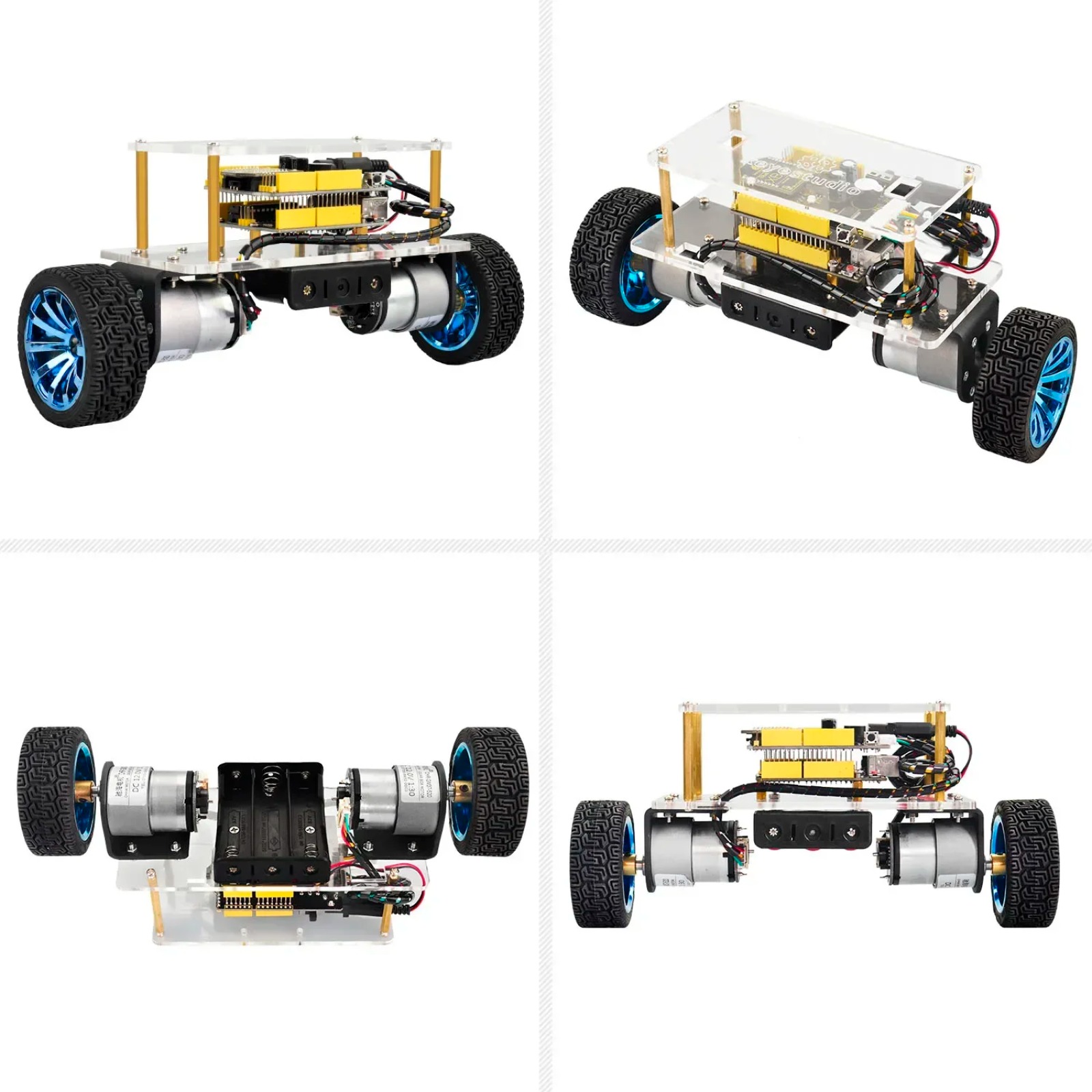 Self-Balancing Robot Car Kit f - огляд і ціна Diy Electronics Projects For Kids
