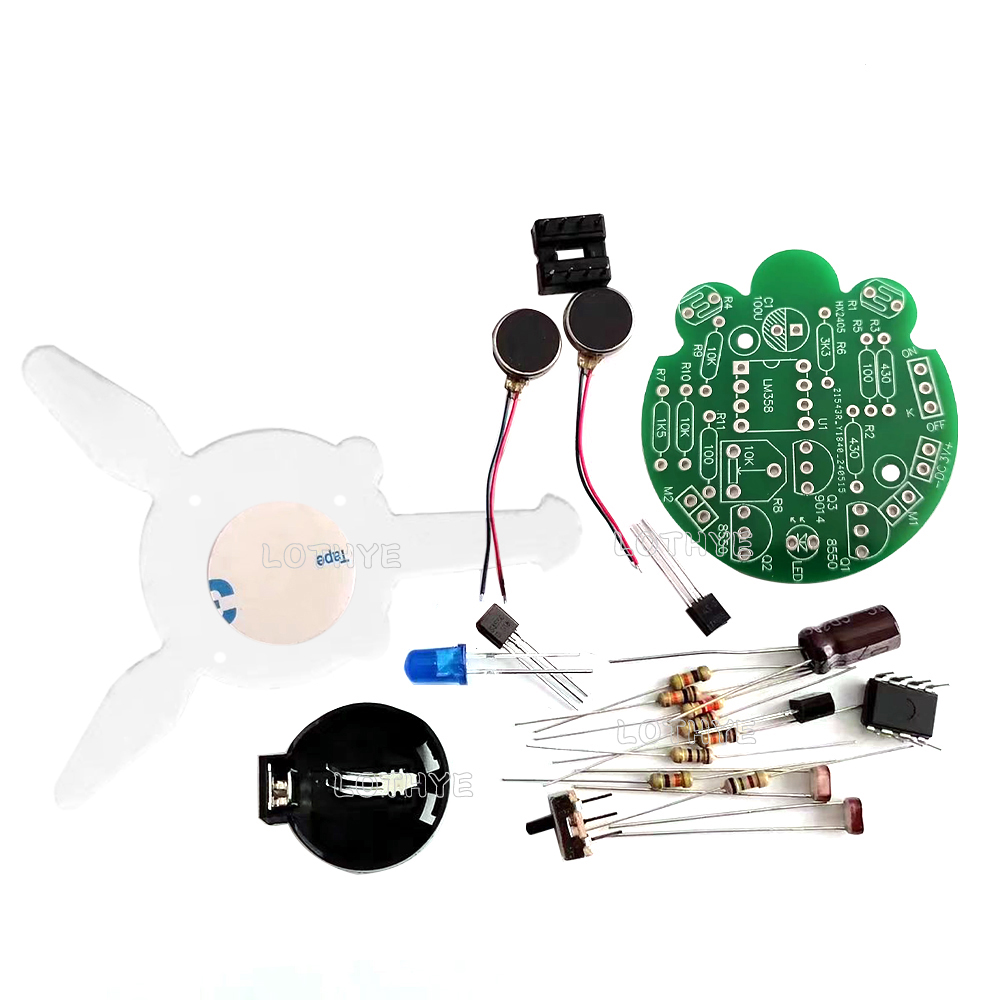 Photosensitive Firefly Kit Mob - огляд і ціна Diy Electronics Workbench