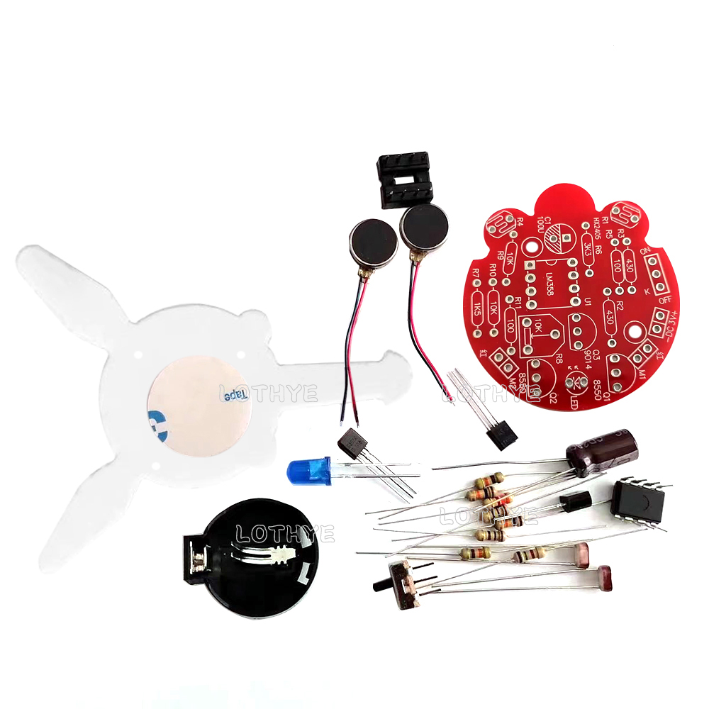 Photosensitive Firefly Kit Mob - огляд і ціна Diy Electronics Workbench