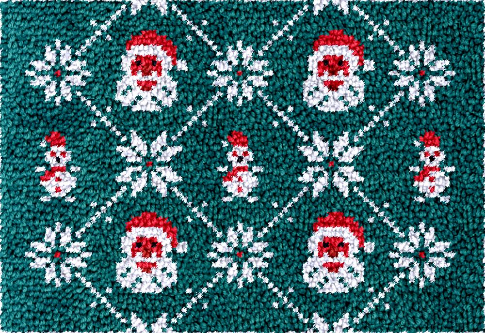 Santa Claus DIY Latch hook kit - огляд і ціна Hobby Diy Electronics Kit