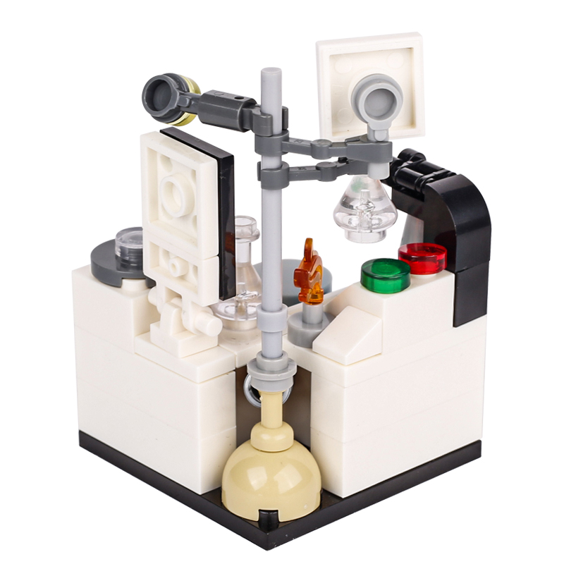 MOC City Laboratory Lab Buildi - огляд і ціна Diy Electronics Workbench