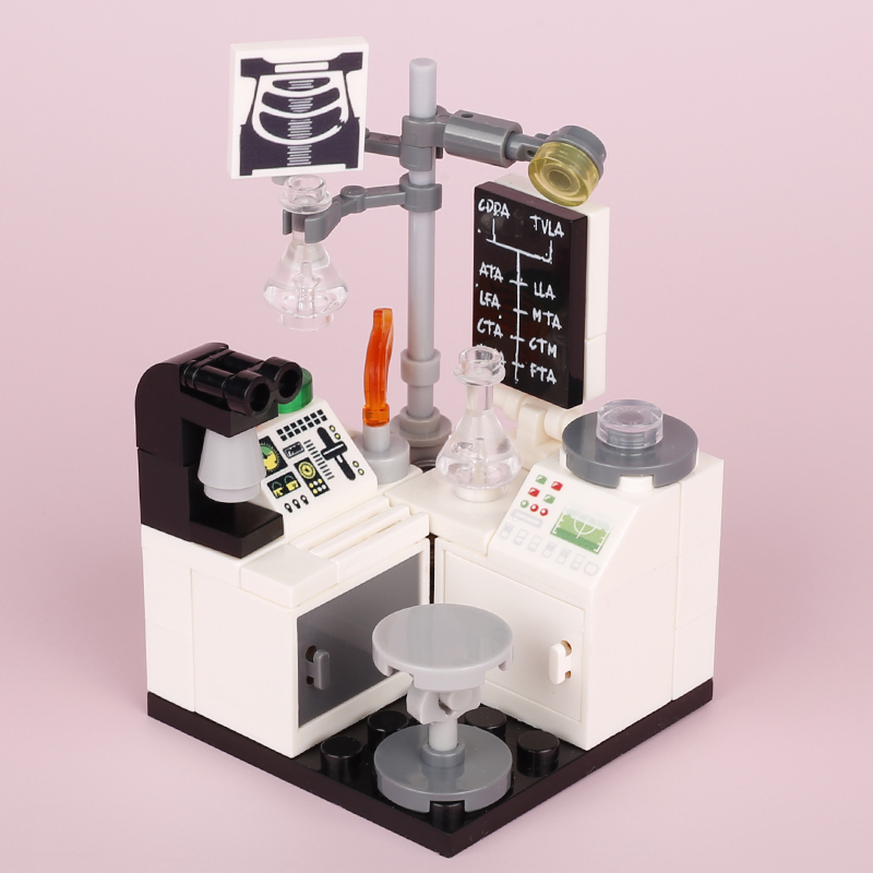 MOC City Laboratory Lab Buildi - огляд і ціна Diy Electronics Workbench