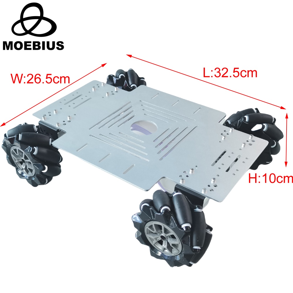 25KG Load 4WD Mecanum Wheel Ro - огляд і ціна Diy Robot Electronics Kit