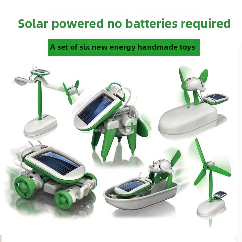 Robot Kits 6 in 1 DIY Solar Ro - огляд і ціна Diy Robot Electronics Kit