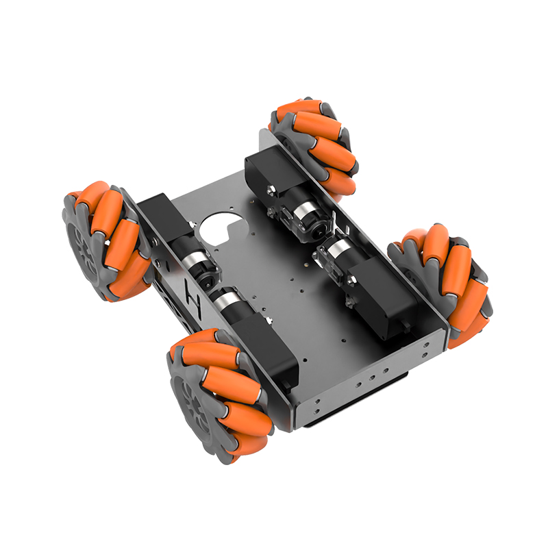 Four-wheeled Electric Cart Alu - огляд і ціна Diy Robot Electronics Kit