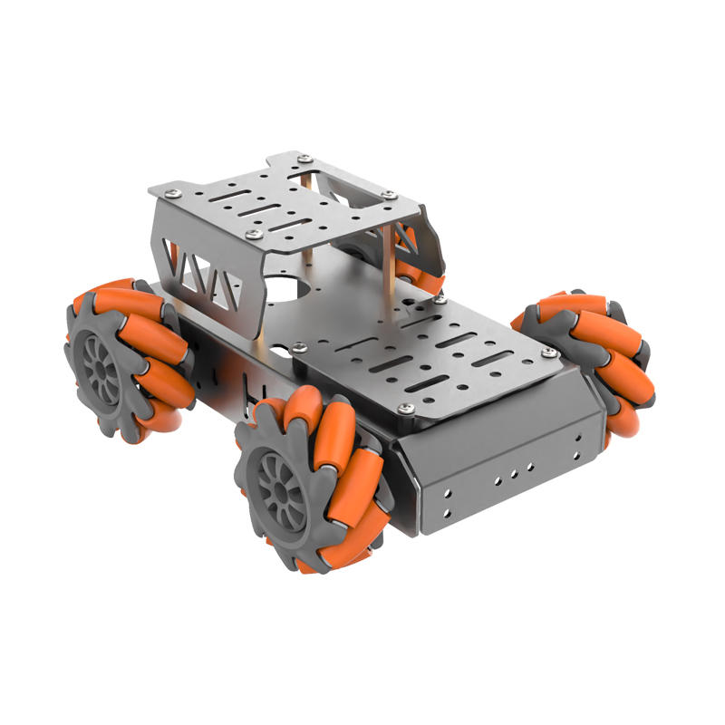 Four-wheeled Electric Cart Alu - огляд і ціна Diy Robot Electronics Kit