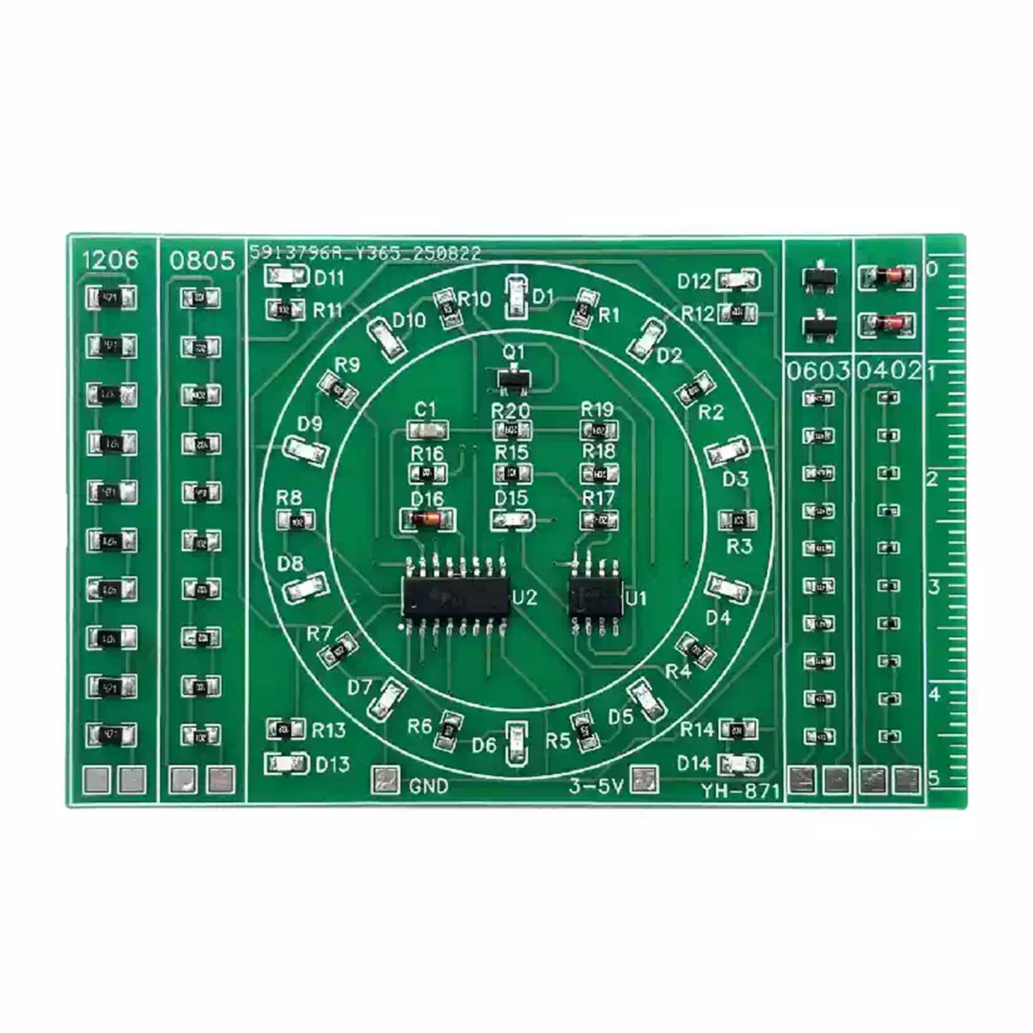 CD4017 Running Led Light Kit S - огляд і ціна Hobby Diy Electronics Kit