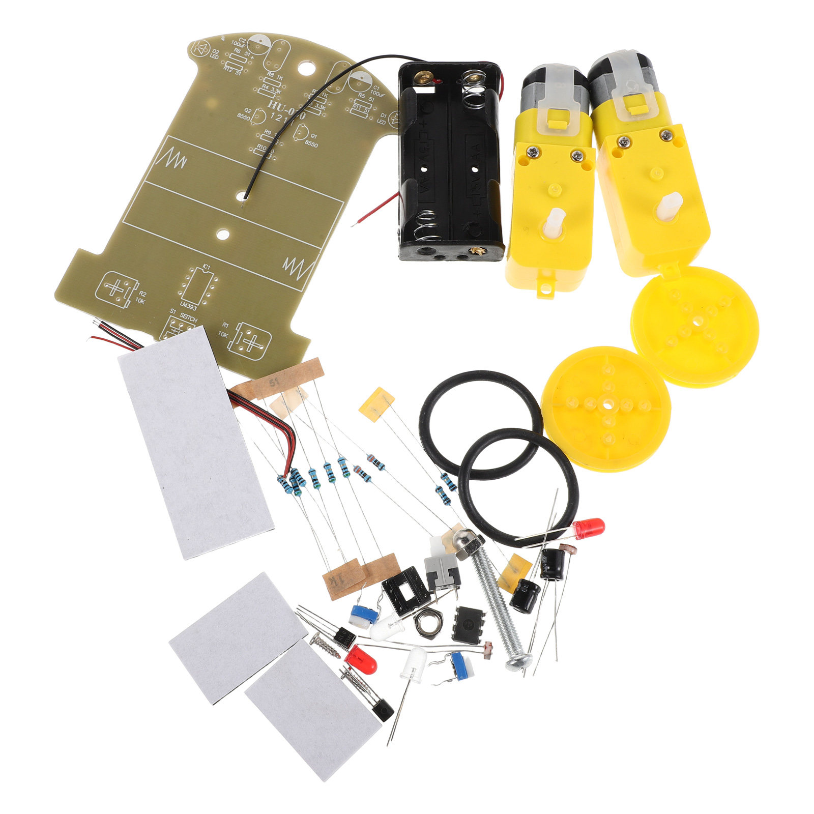 1Set Line Following Robot Car  - огляд і ціна Diy Robot Electronics Kit