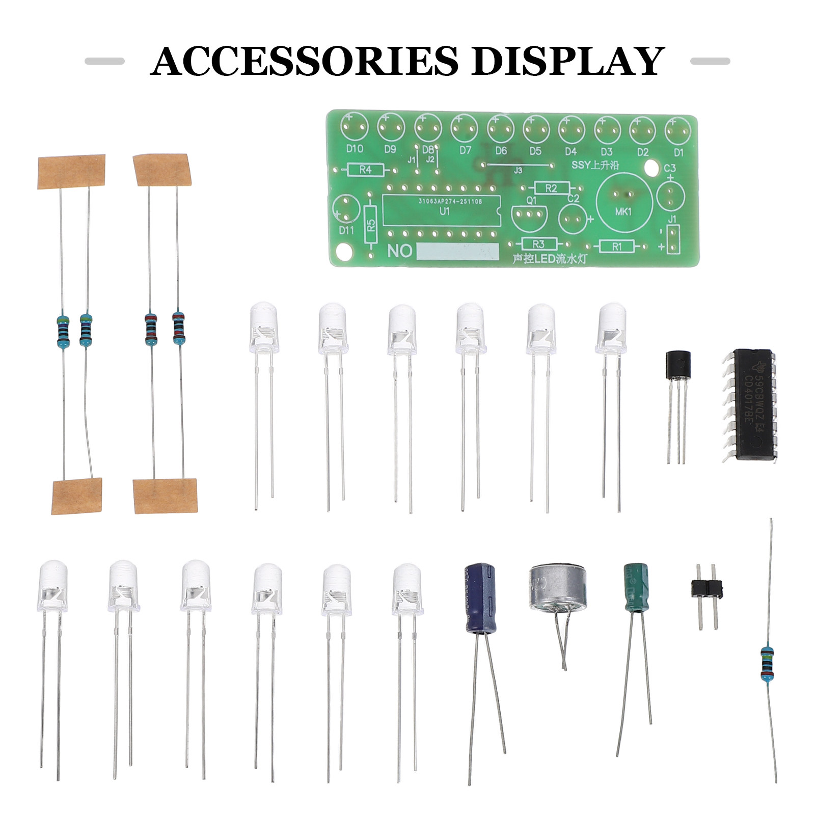 2Set LED Soldering Practice Ki - огляд і ціна Diy Electronics Projects For Kids