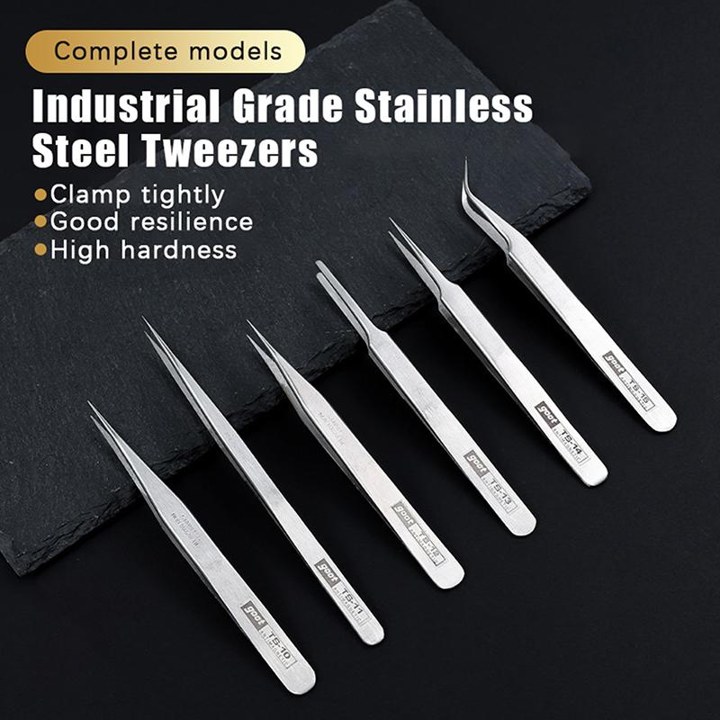 【LM】6Piece Stainless Steel Twe - огляд і ціна Diy Electronics Tools