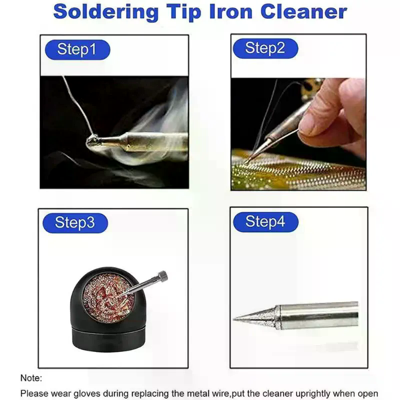 Iron Tip Cleaning Ball With Co - огляд і ціна Diy Electronics Holder