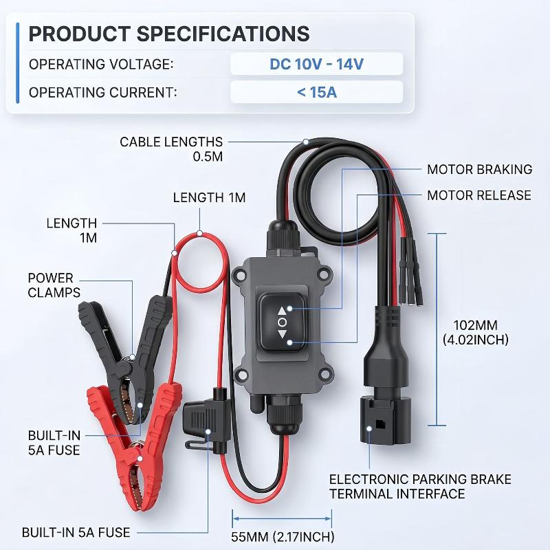 Car EPB Caliper Motor Release  - огляд і ціна Diy Electronics Tools