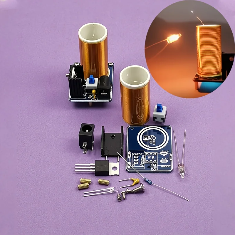 Mini Tesla Coil Kit BD243 DIY  - огляд і ціна Hobby Diy Electronics Kit