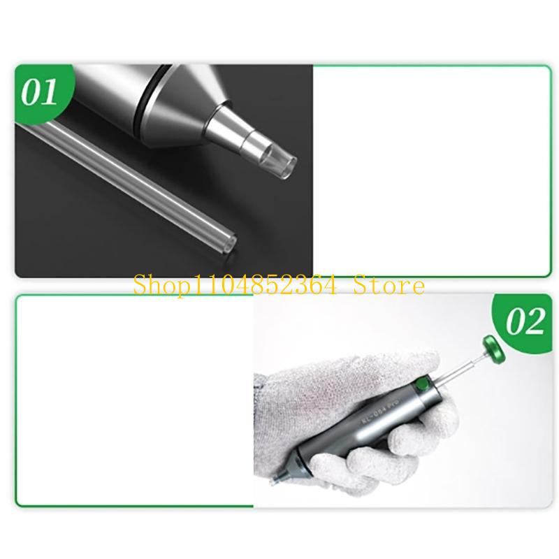 Aluminum Alloy Desoldering Pum - огляд і ціна Diy Electronics Tools