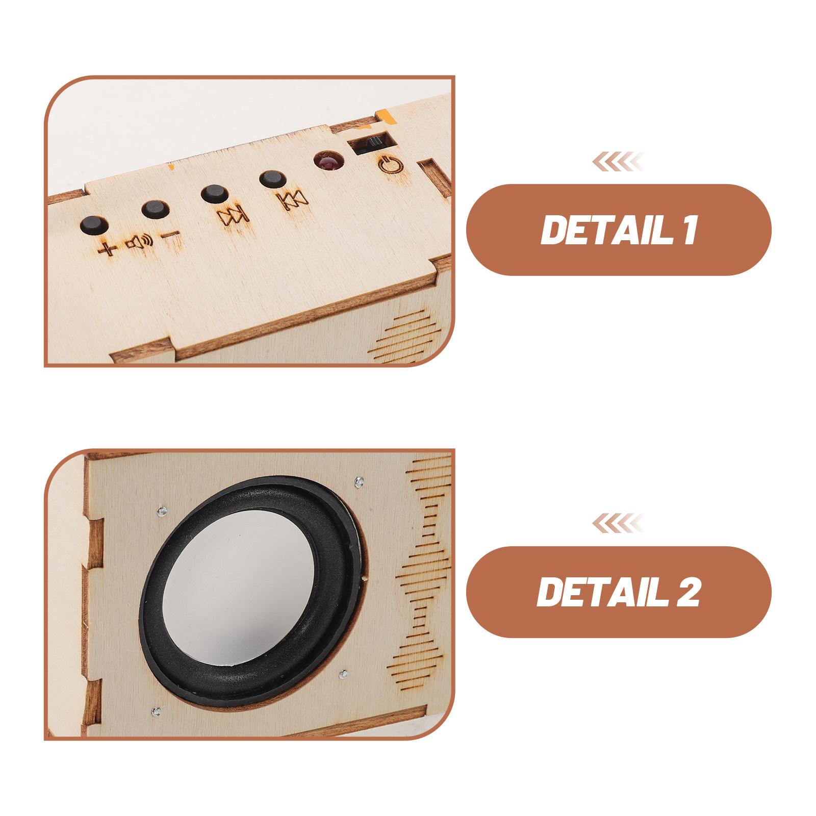 Wooden Stem Radio Kit DIY 3D P - огляд і ціна Diy Electronics Projects For Kids