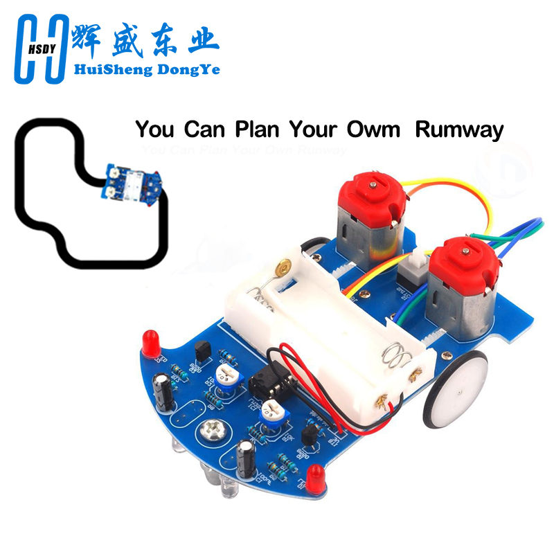 D2-5 Intelligent Track Car Ele - огляд і ціна Diy Electronics Workbench