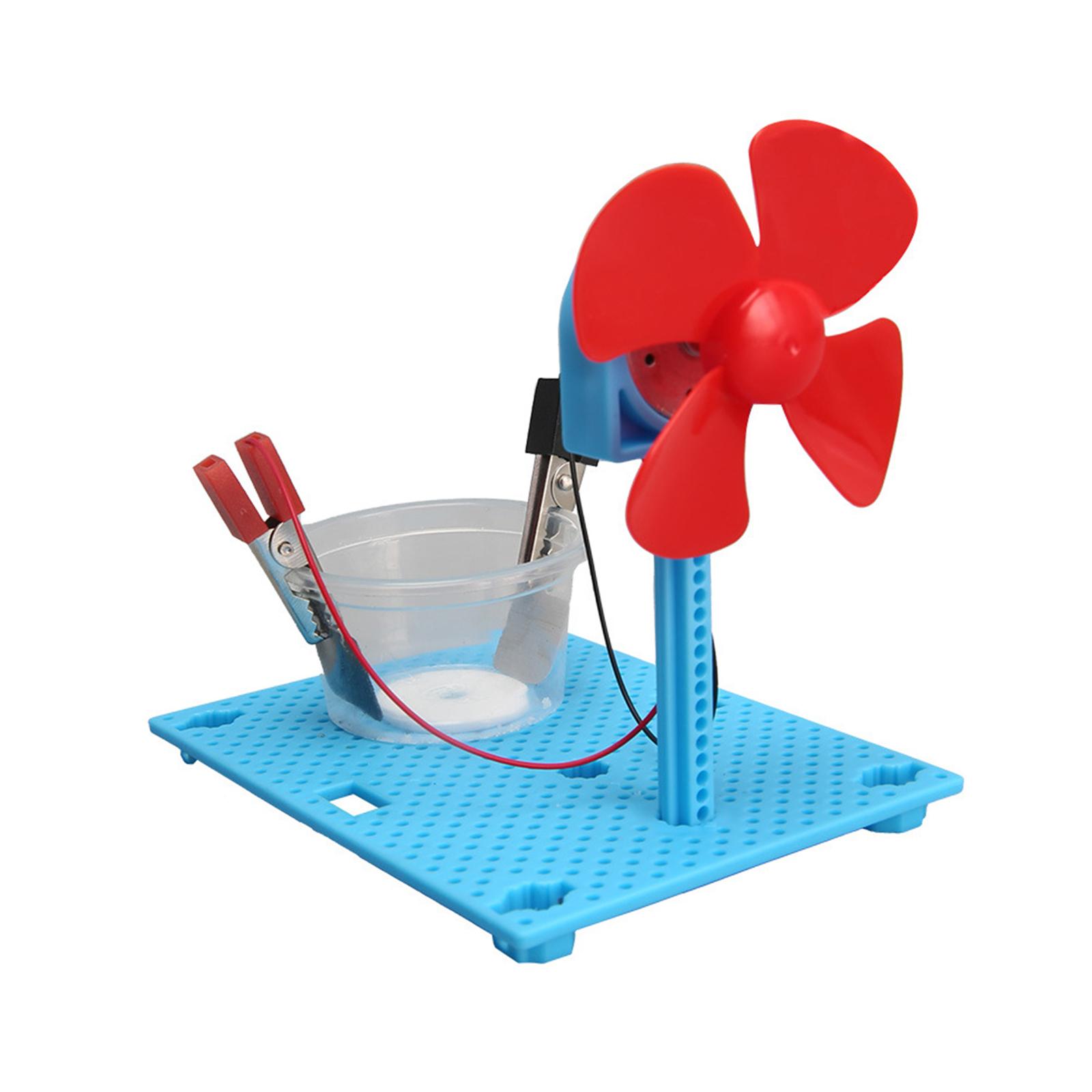 DIY Fan DIY Science Toy Assemb - огляд і ціна Diy Electronics Projects For Kids