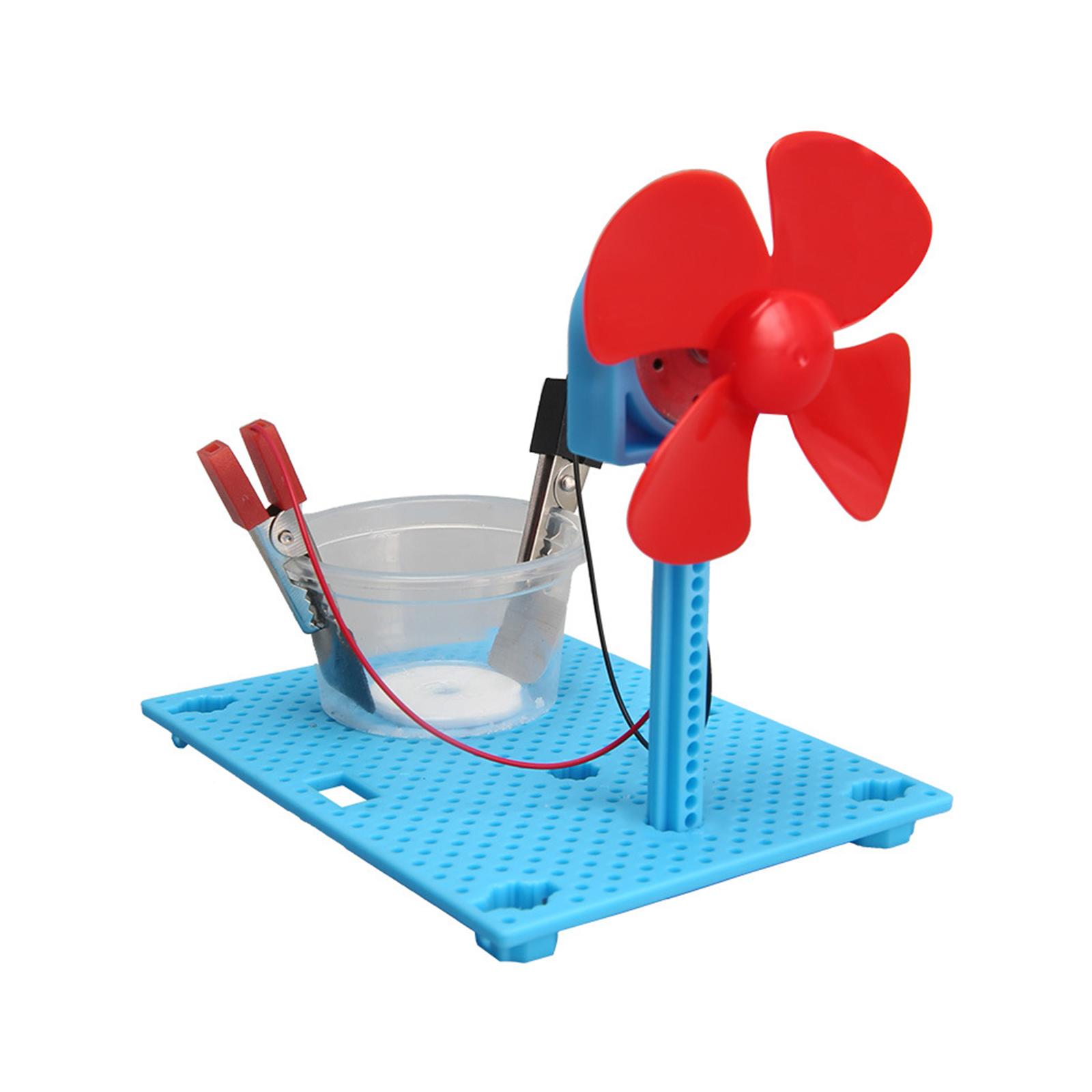 DIY Fan DIY Science Toy Assemb - огляд і ціна Diy Electronics Projects For Kids
