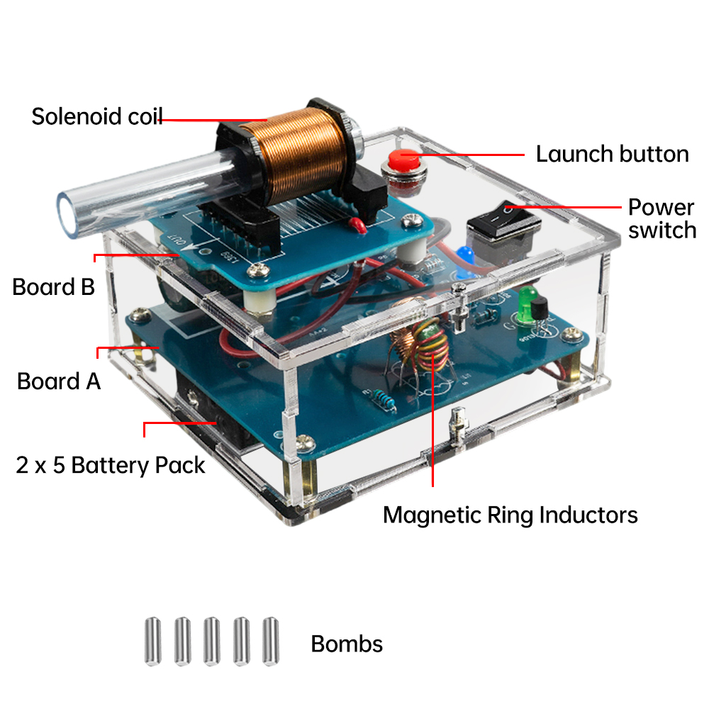 High Voltage Electromagnetic T - огляд і ціна Diy Electronics Workbench