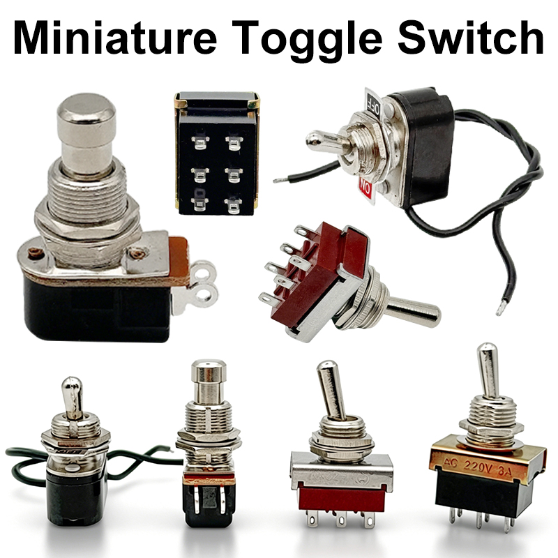 SPST Toggle Switch 12mm Cutout - огляд і ціна Diy Electric Guitar Electronics