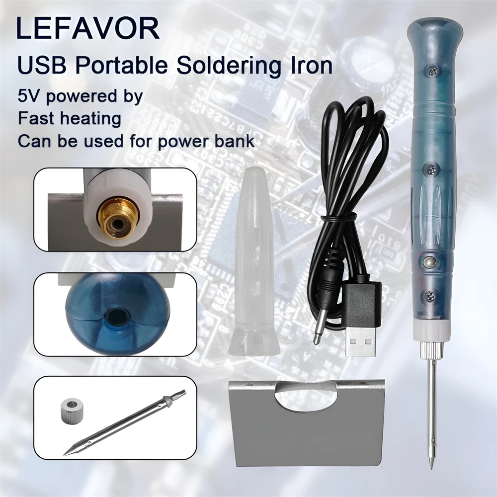 Mini USB Soldering Iron Kit Po - огляд і ціна Hobby Diy Electronics Kit