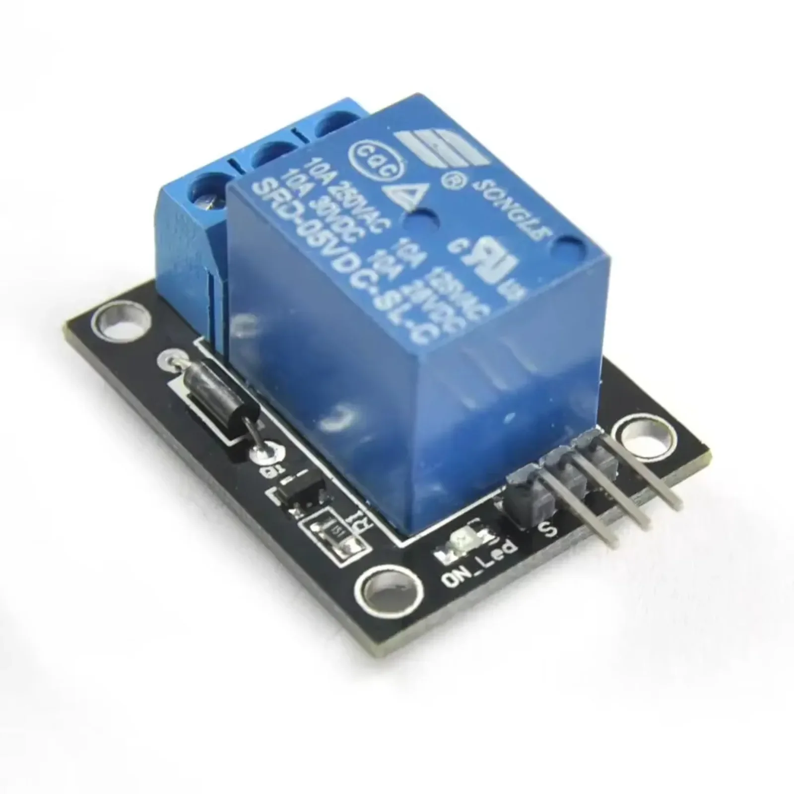 5PCS 1 Channel 5V Relay Module - огляд і ціна Arduino Diy Electronics