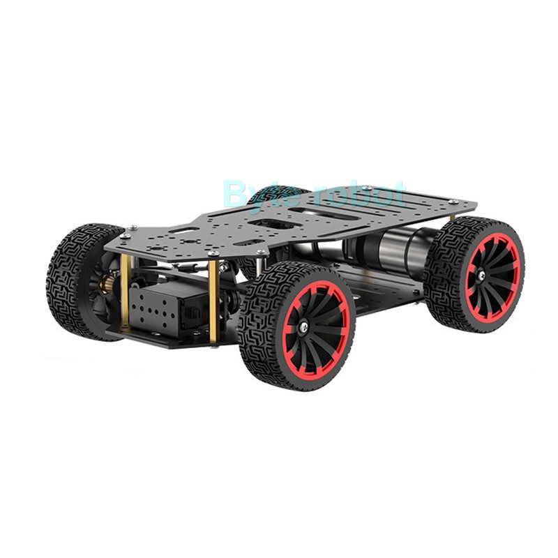 5KG Load 4WD Robot Car Metal A - огляд і ціна Diy Robot Electronics Kit