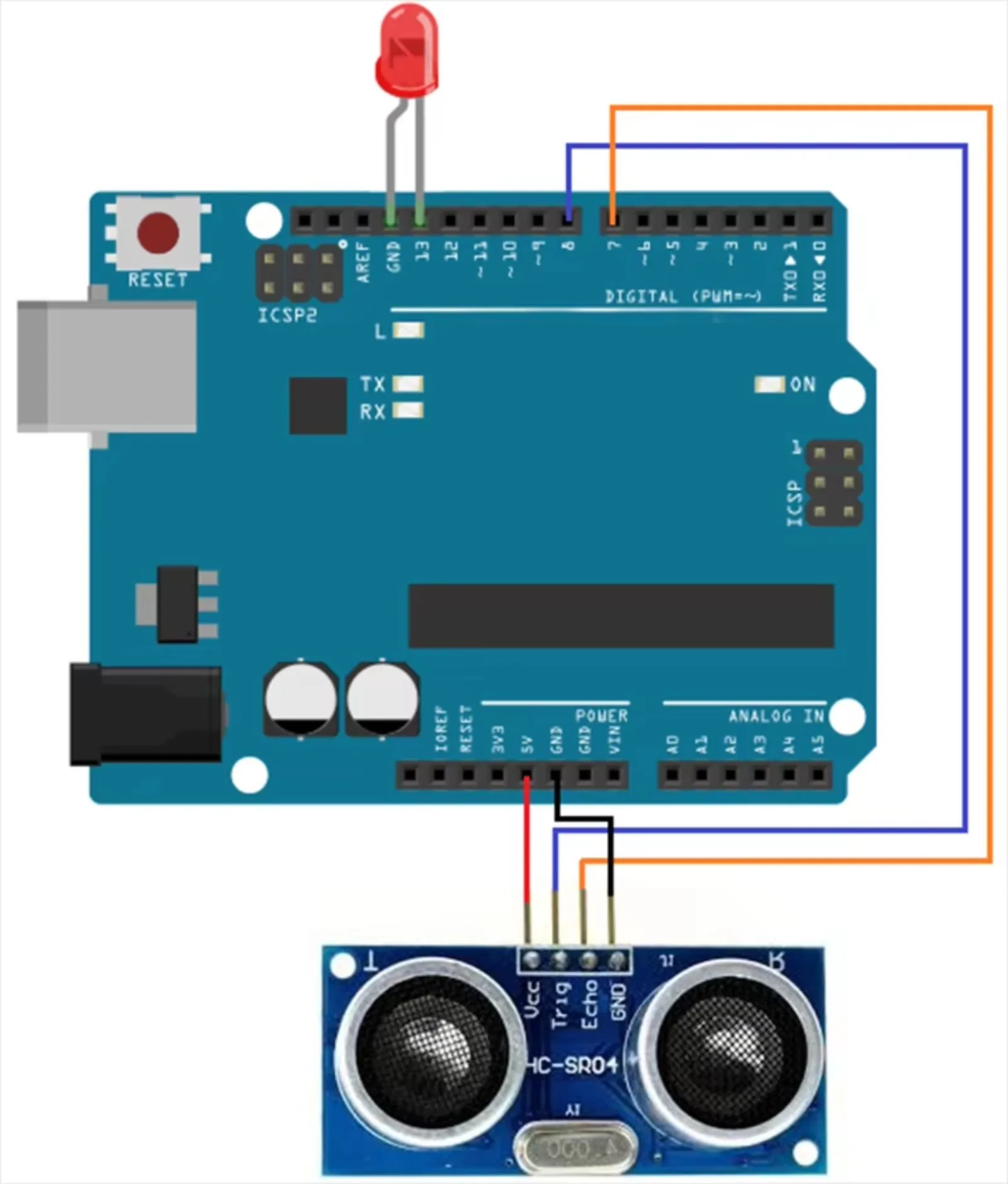 DIYmall HC-SR04 Ultrasonic Sen - огляд і ціна Ultrasonic Sensor Hc