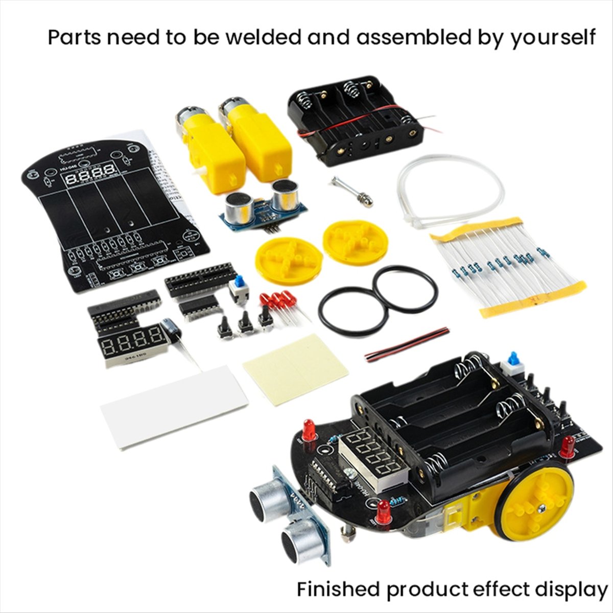 A40I  Car DIY Electronic Kit 5 - огляд і ціна Diy Robot Electronics Kit