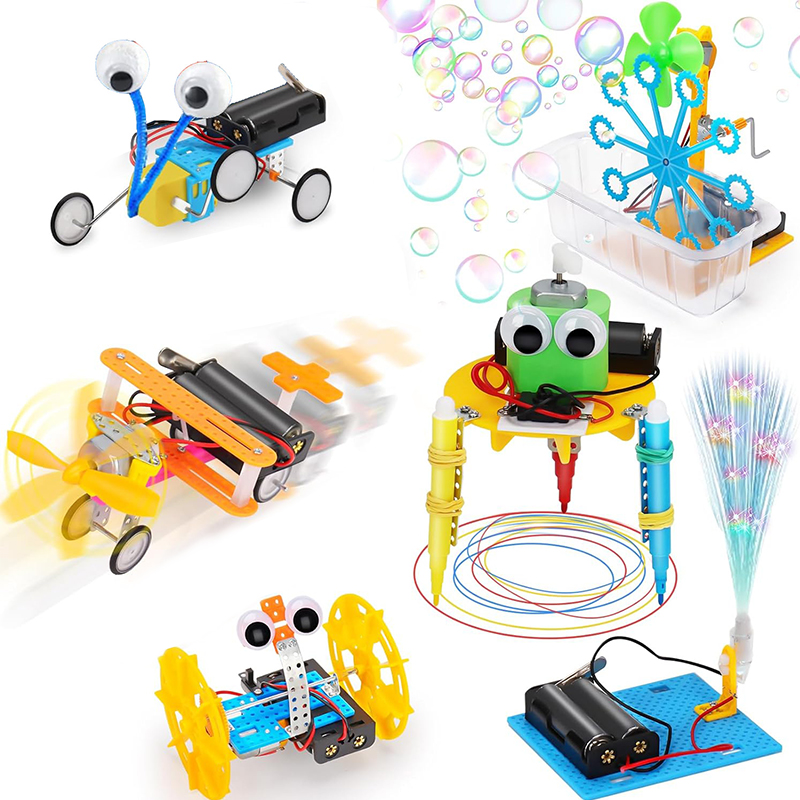 6in1 DIY Science Toys Building - огляд і ціна Diy Electronics Projects For Kids