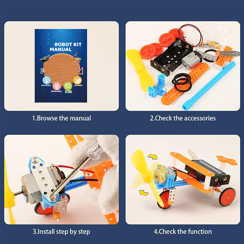 6in1 DIY Science Toys Building - огляд і ціна Diy Electronics Projects For Kids