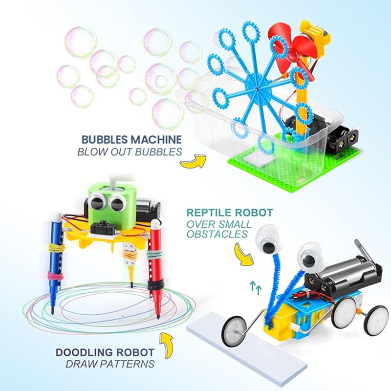 6in1 DIY Science Toys Building - огляд і ціна Diy Electronics Projects For Kids