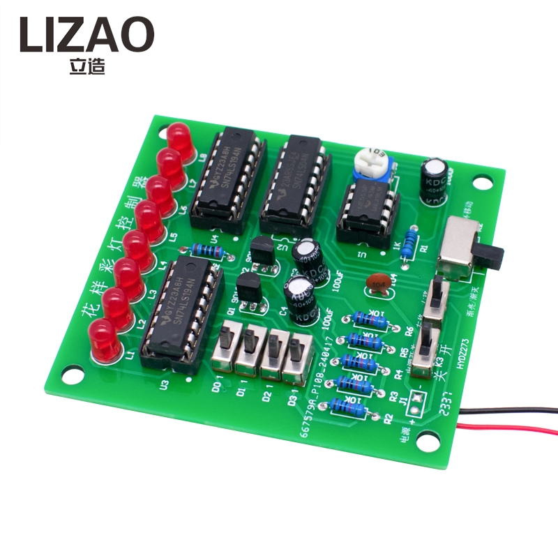 LED Flowing Light Controller D - огляд і ціна Hobby Diy Electronics Kit