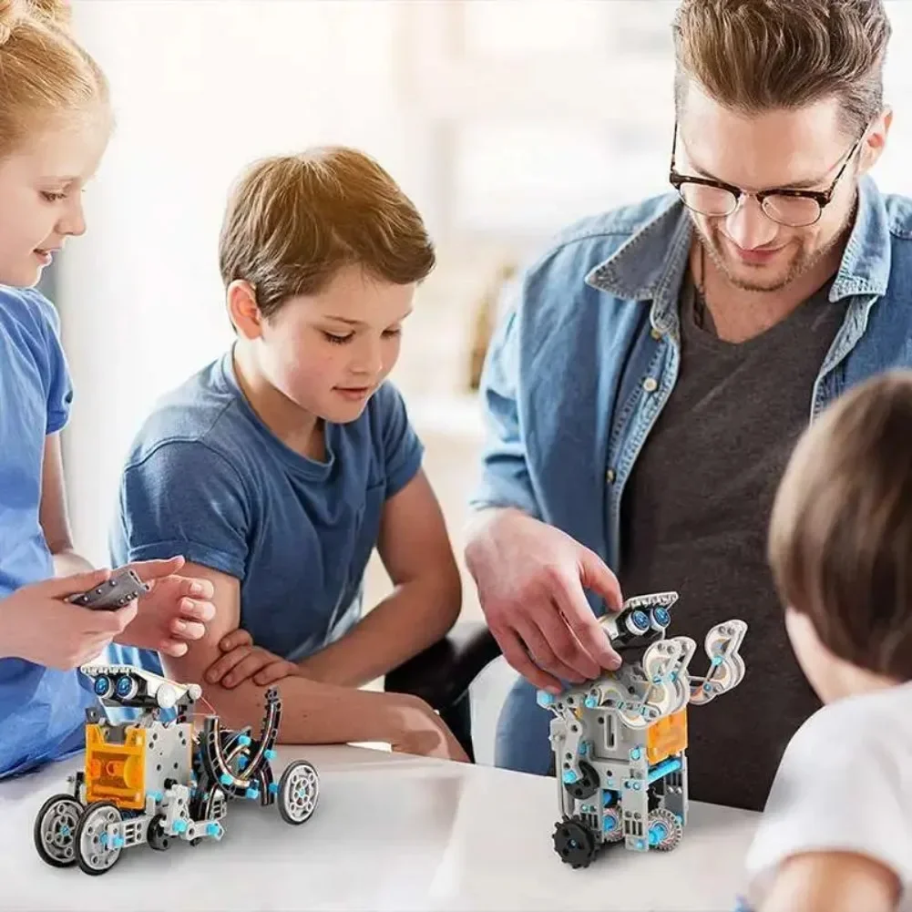 13 in 1 Solar Powered Robot Sc - огляд і ціна Diy Robot Electronics Kit