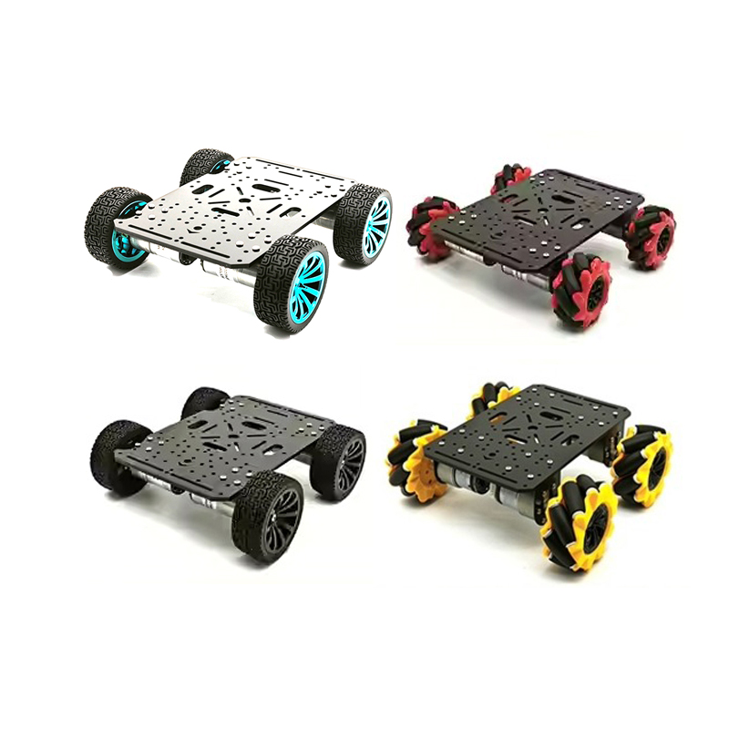 4WD Robot Car Chassis with TT  - огляд і ціна Diy Robot Electronics Kit